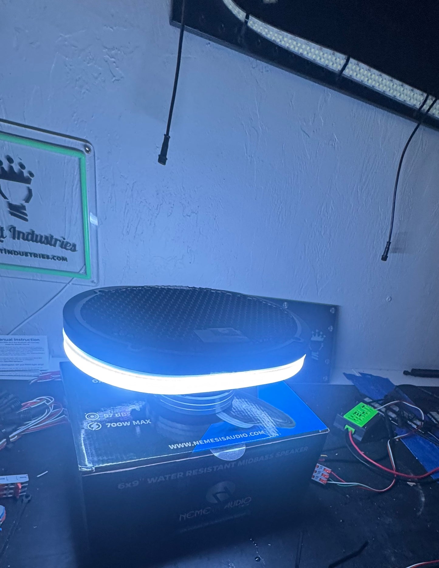 6X9 NEMESIS AUDIO LED SPEAKER RINGS