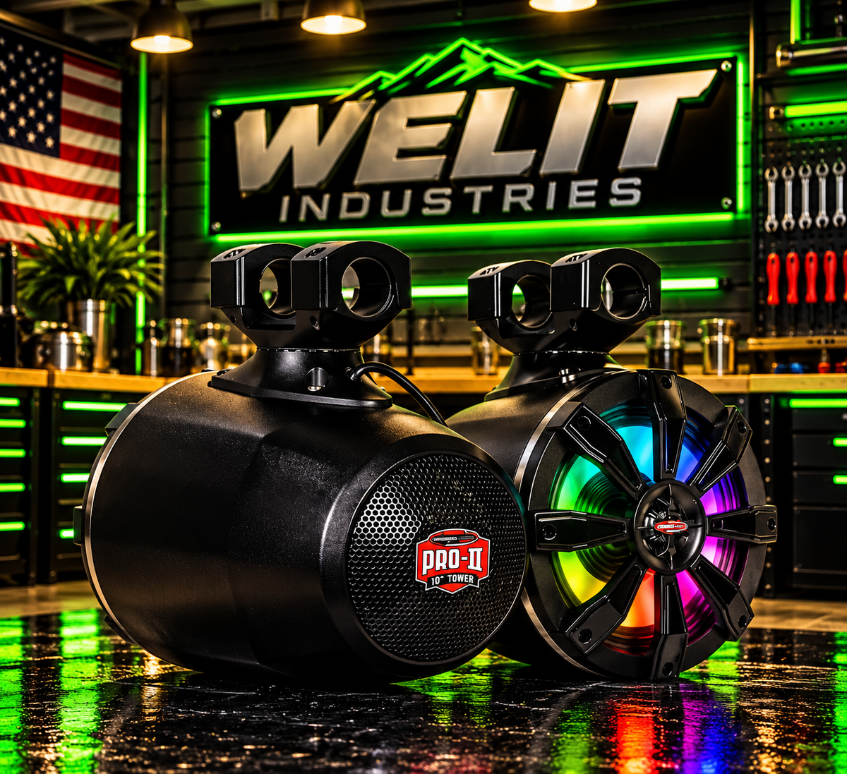 10" PROBOX LED SPEAKER RINGS | PRO-II 10" |