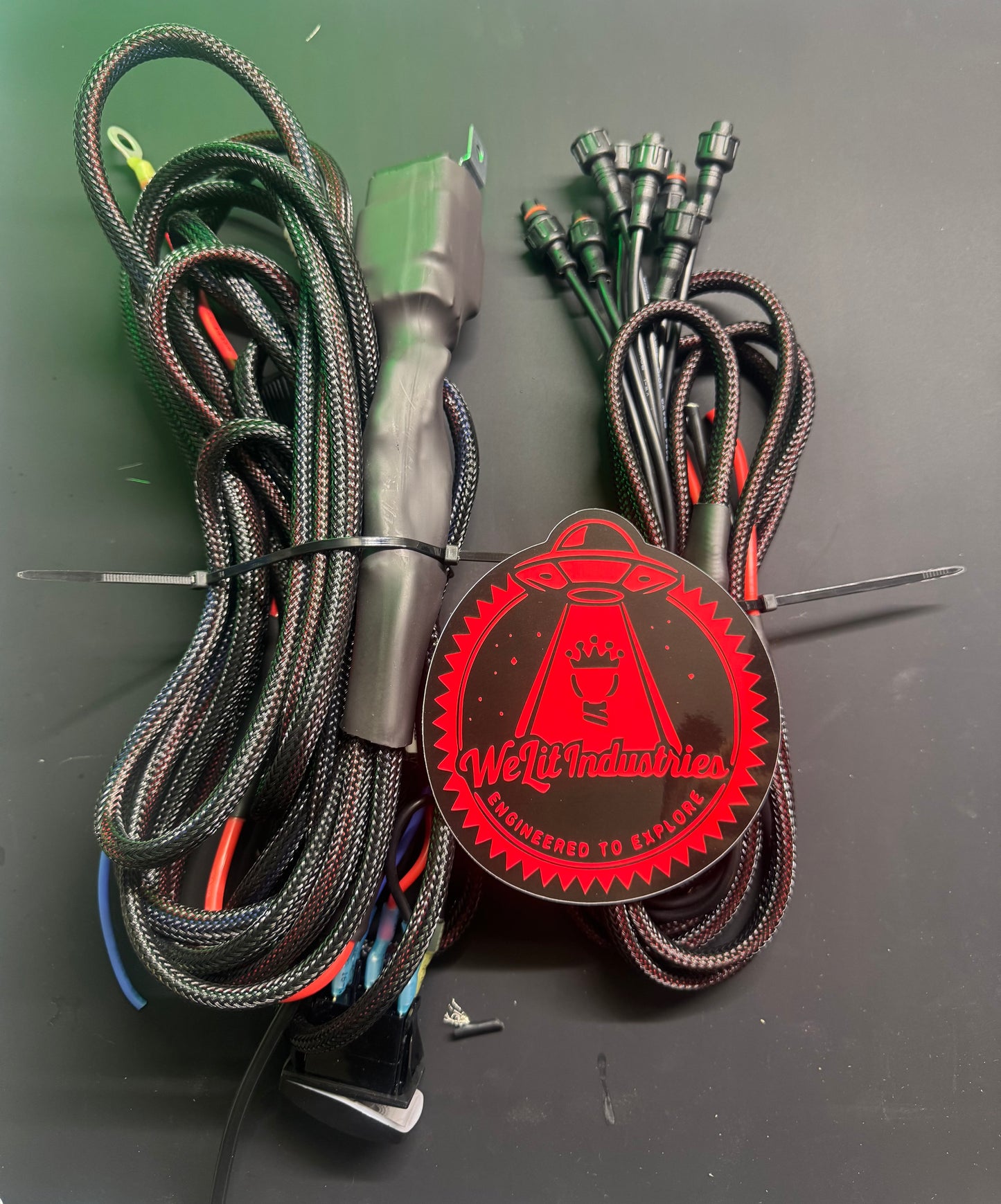 EXTREME INTENSITY GREEN EXTERIOR BOAT KIT