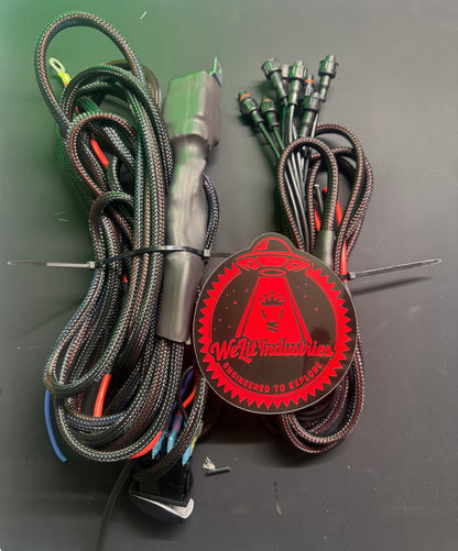 EXTREME INTENSITY GREEN EXTERIOR BOAT KIT