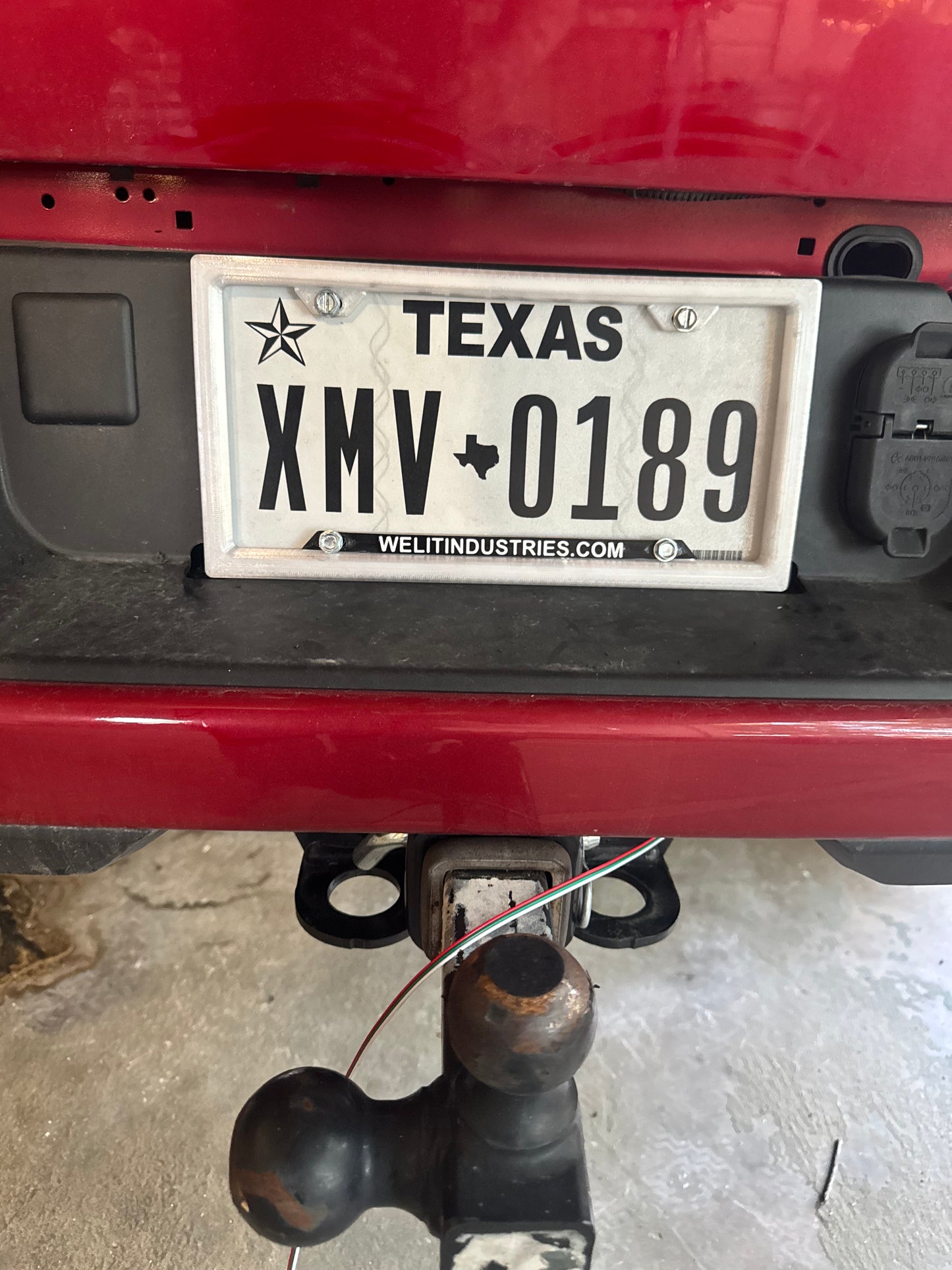 CHASE LED LICENSE PLATE
