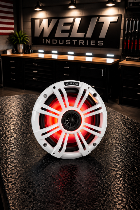 KICKER 6.5" LED SPEAKER RINGS | KM65 // KM61 | WITH GRILL