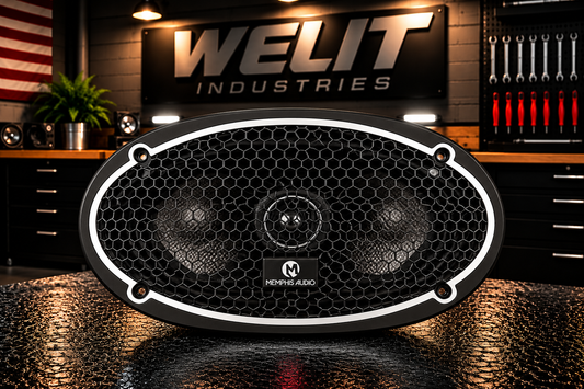NEMESIS AUDIO 6X9" LED SPEAKER RINGS | NEO-MB69CF | WITH GRILL