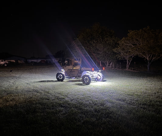 SOLID COLOR:  PREMIUM 7.25” ROCK LIGHT KIT