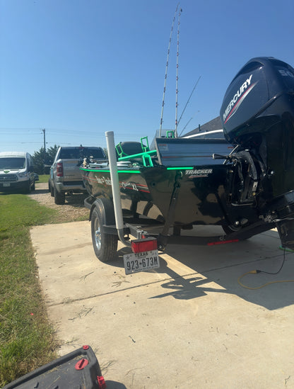 EXTREME INTENSITY GREEN EXTERIOR BOAT KIT
