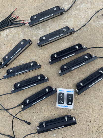 WELIT 7.25" 3D PRINTED BRACKETS