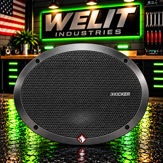 ROCKFORD FOSGATE 6X9" LED SPEAKER RINGS
