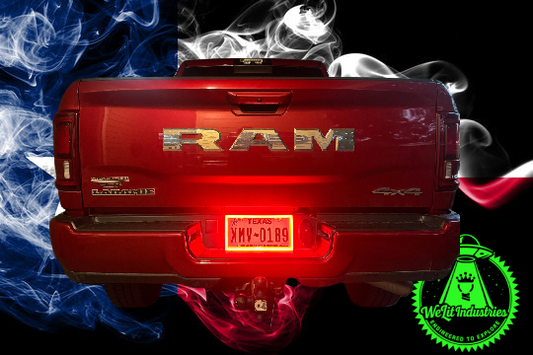 CHASE LED LICENSE PLATE