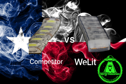 HIGH INTENSITY: DOUBLE ROW 4FT LED STRIP