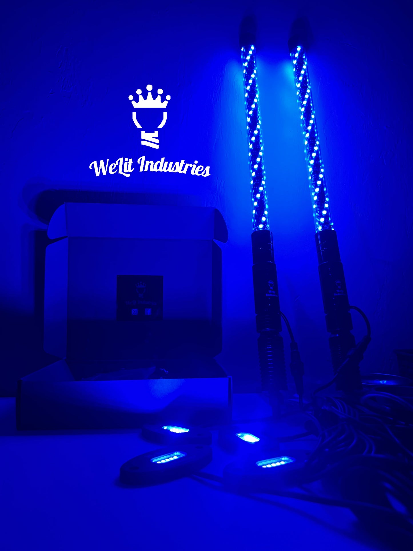 RGB+W FACILITATOR PACKAGE (rock lights & whips)