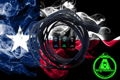 UNIVERSAL POWER HARNESS 8FT: 40AMP RELAY