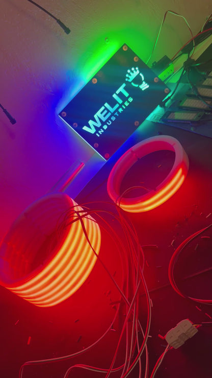 NEMESIS AUDIO 6.5" LED SPEAKER RINGS